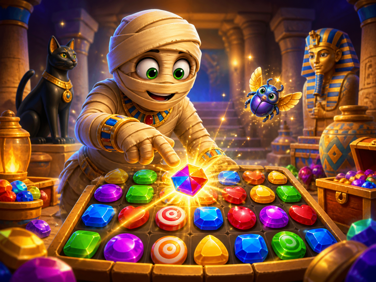 Mummy Candy game cover