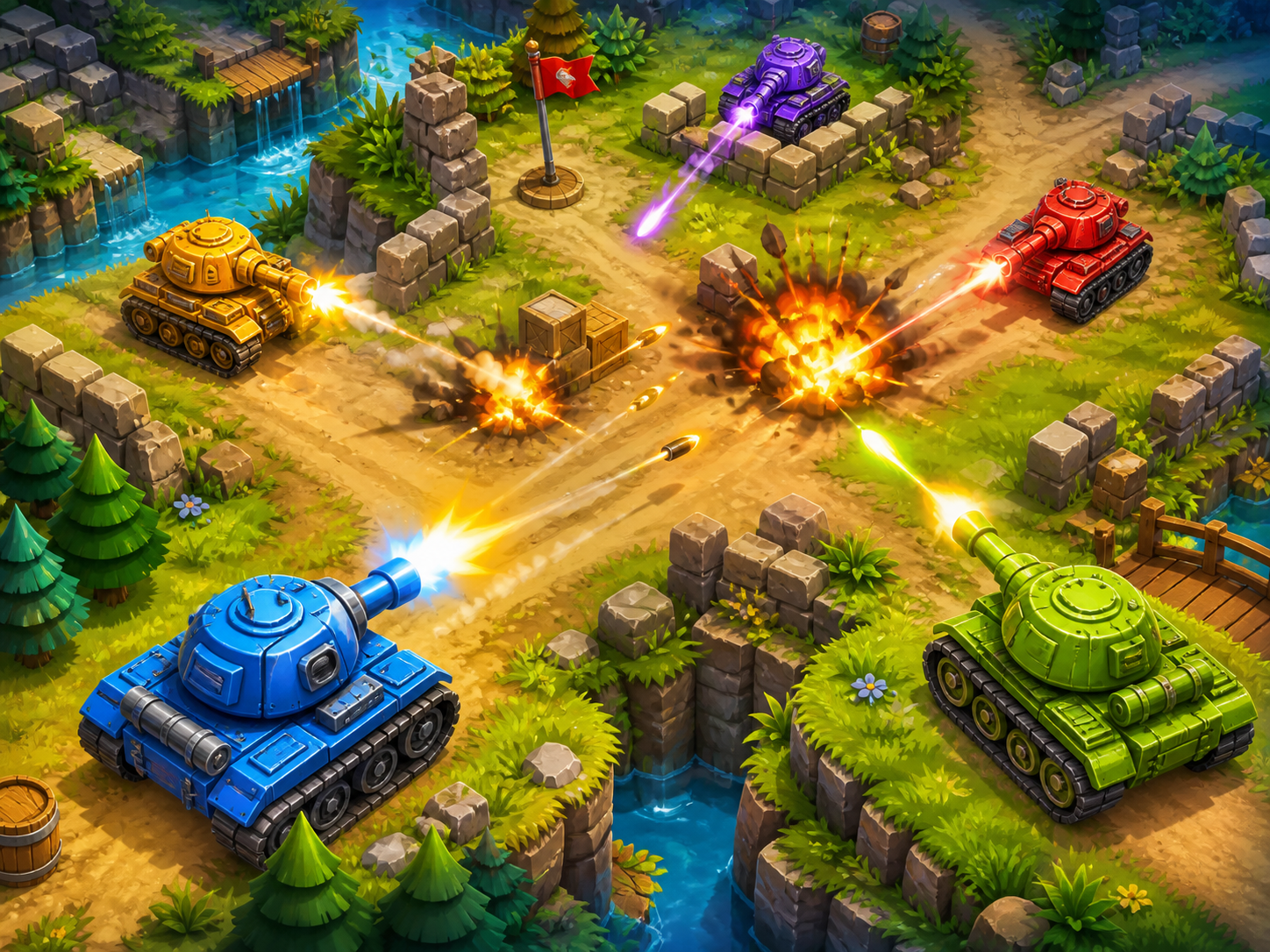 Tank Battle game cover