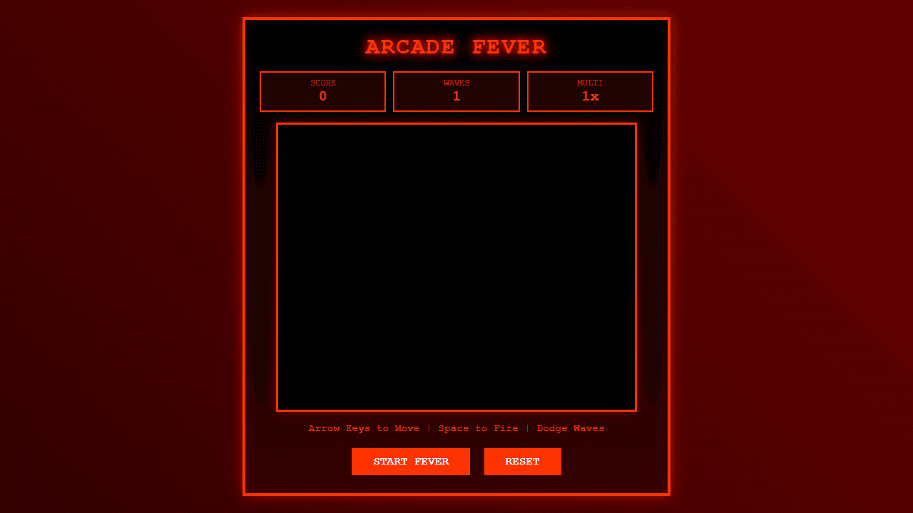 Arcade Fever game cover