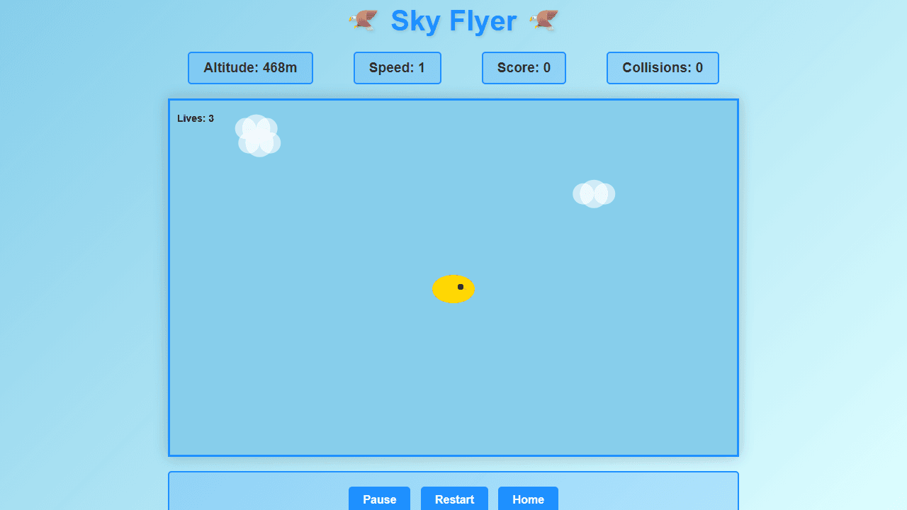 Sky Flyer game cover
